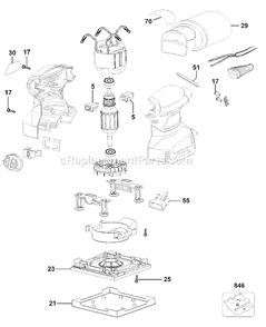 Part Location Diagram of 90500270 DeWALT Dust Bag